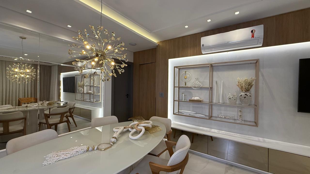 Sala de jantar decorada